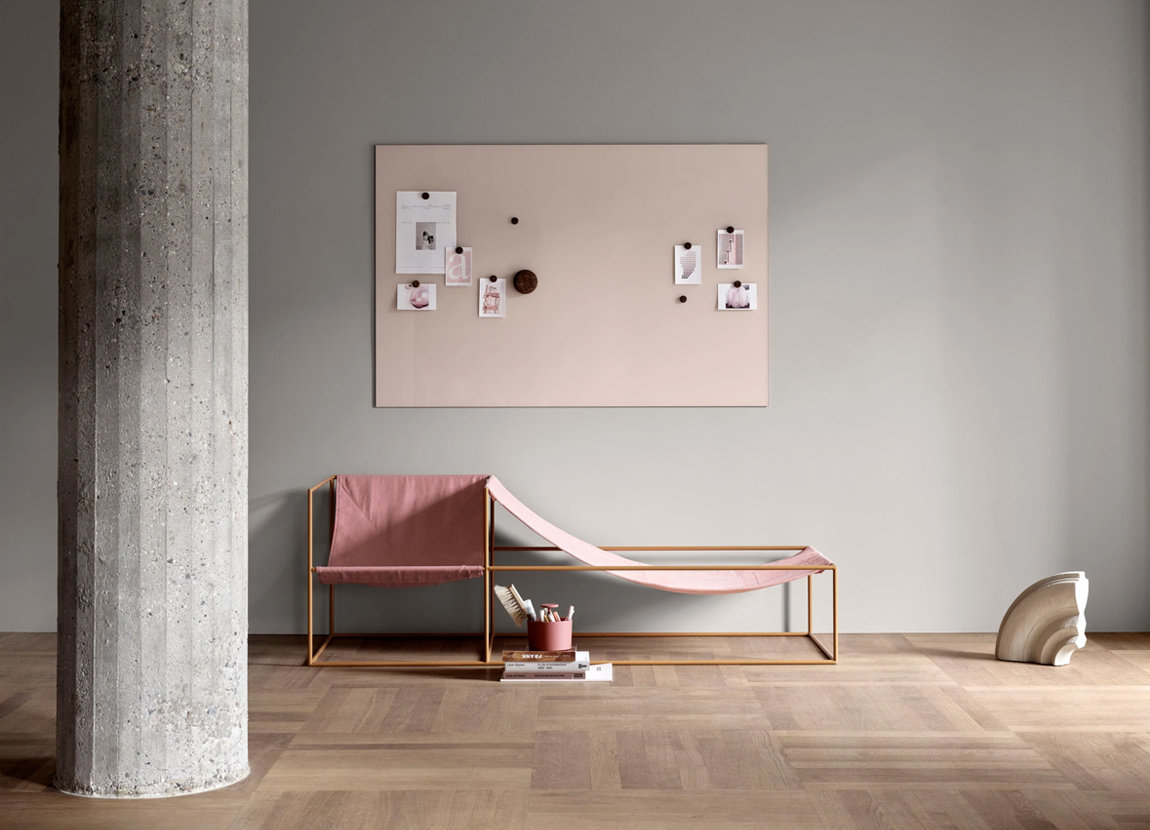 Whiteboardtavla i glas