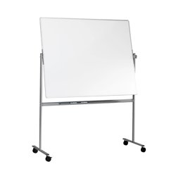 Vändbar whiteboard på stativ